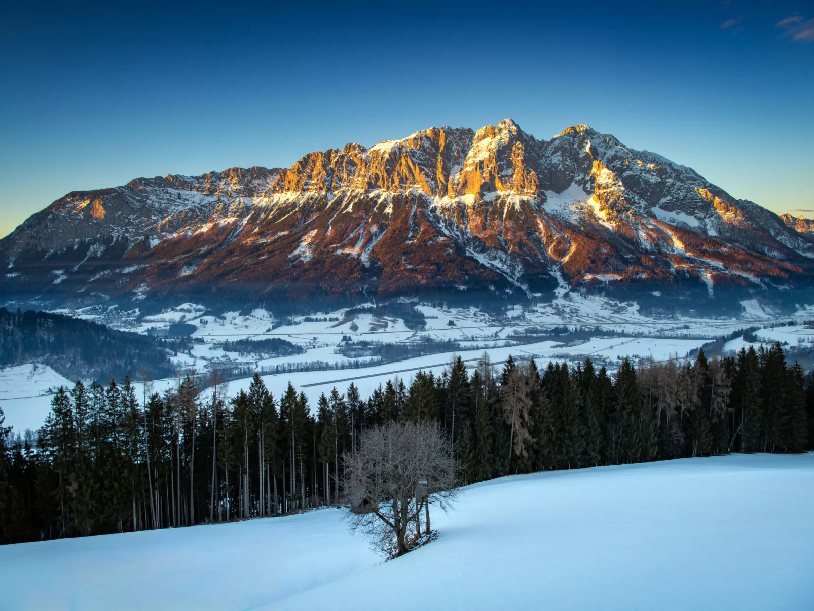 Ferienwohnung Grimmingblick - Buiten