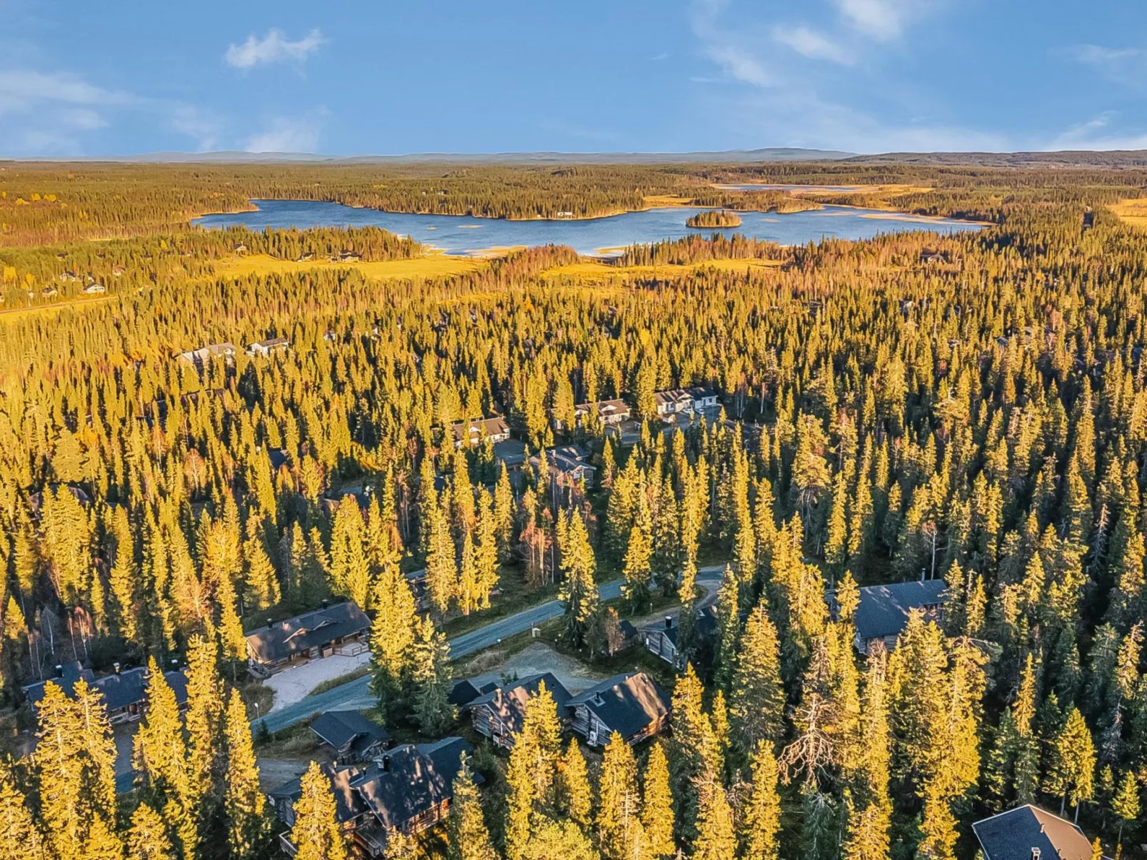 Rukan pilvimaja - Binnen