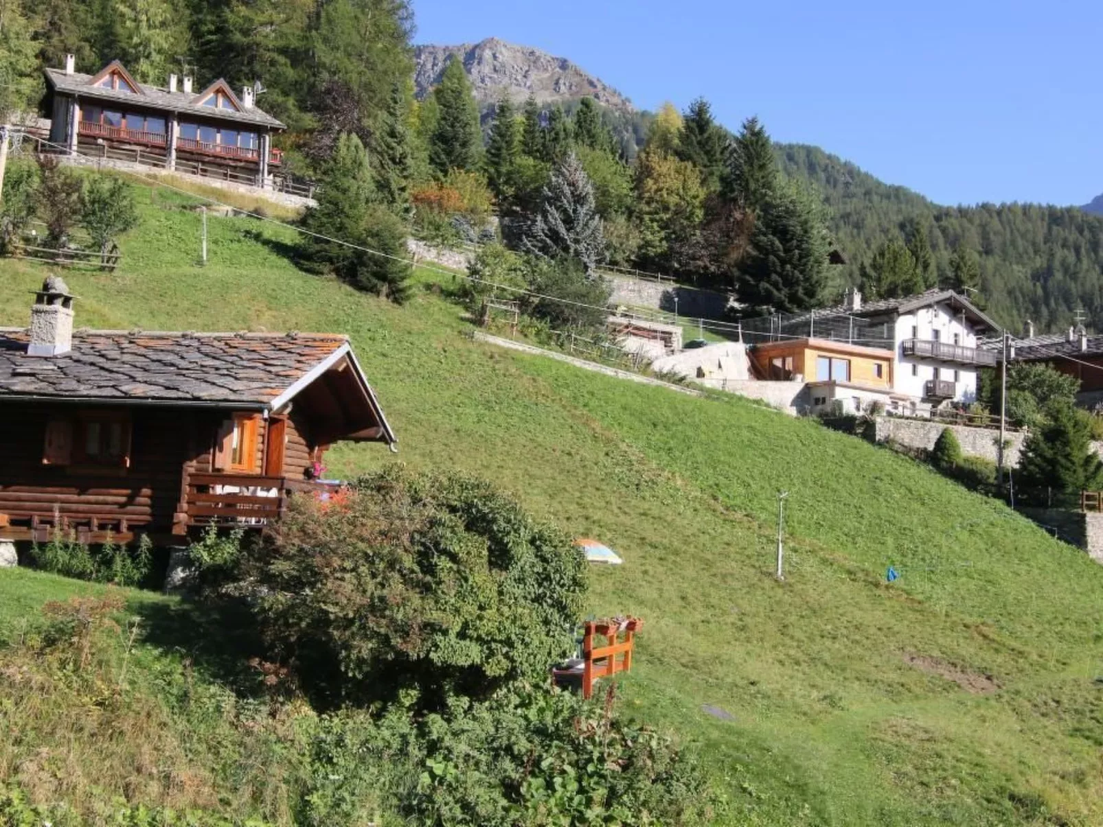 'Lo Chalet' der Balkon über dem Matterhorntal - Buiten