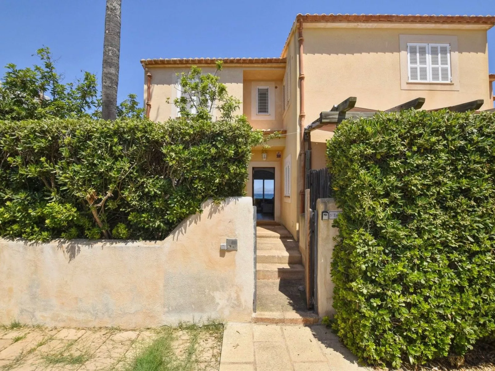 Gemütliches Ferienhaus in Urbanització S'estanyol mit Privatem Pool - Buiten