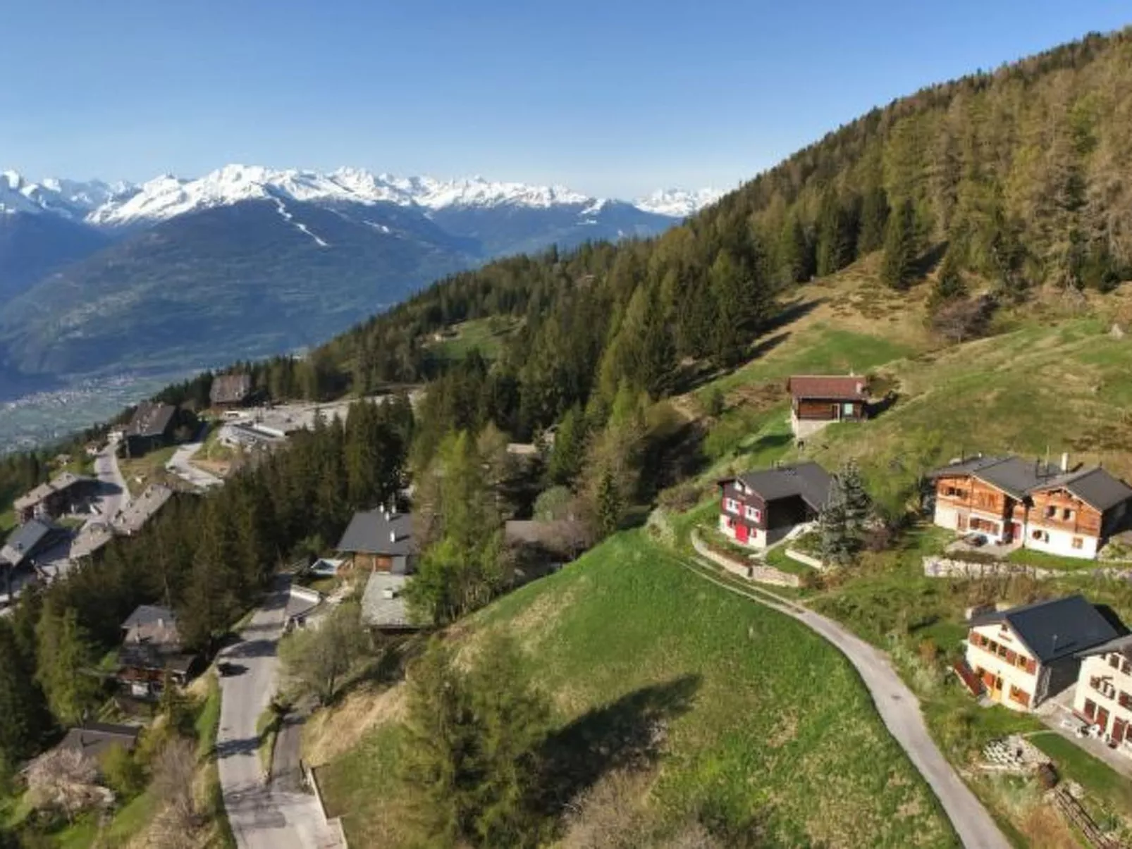 Tiny House facing the Alps - Ski in and out - Buiten