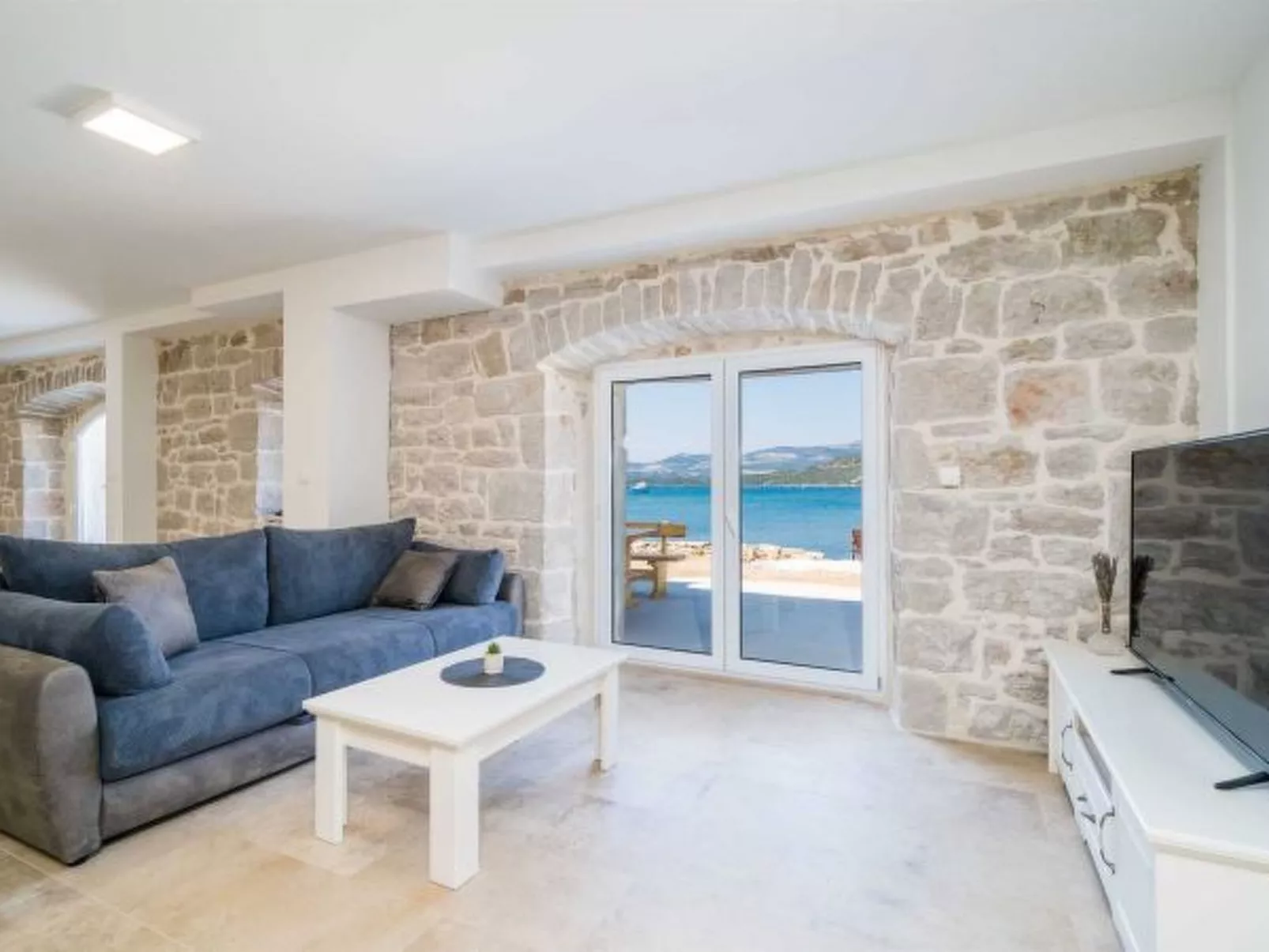 Beachfront Villa Olive Mill with pool - Image-tags.info