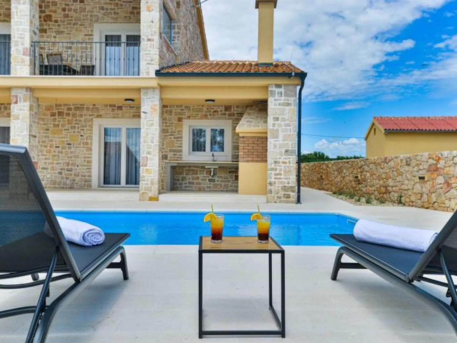 Stone Villa Banovi with heated pool - Image-tags.info