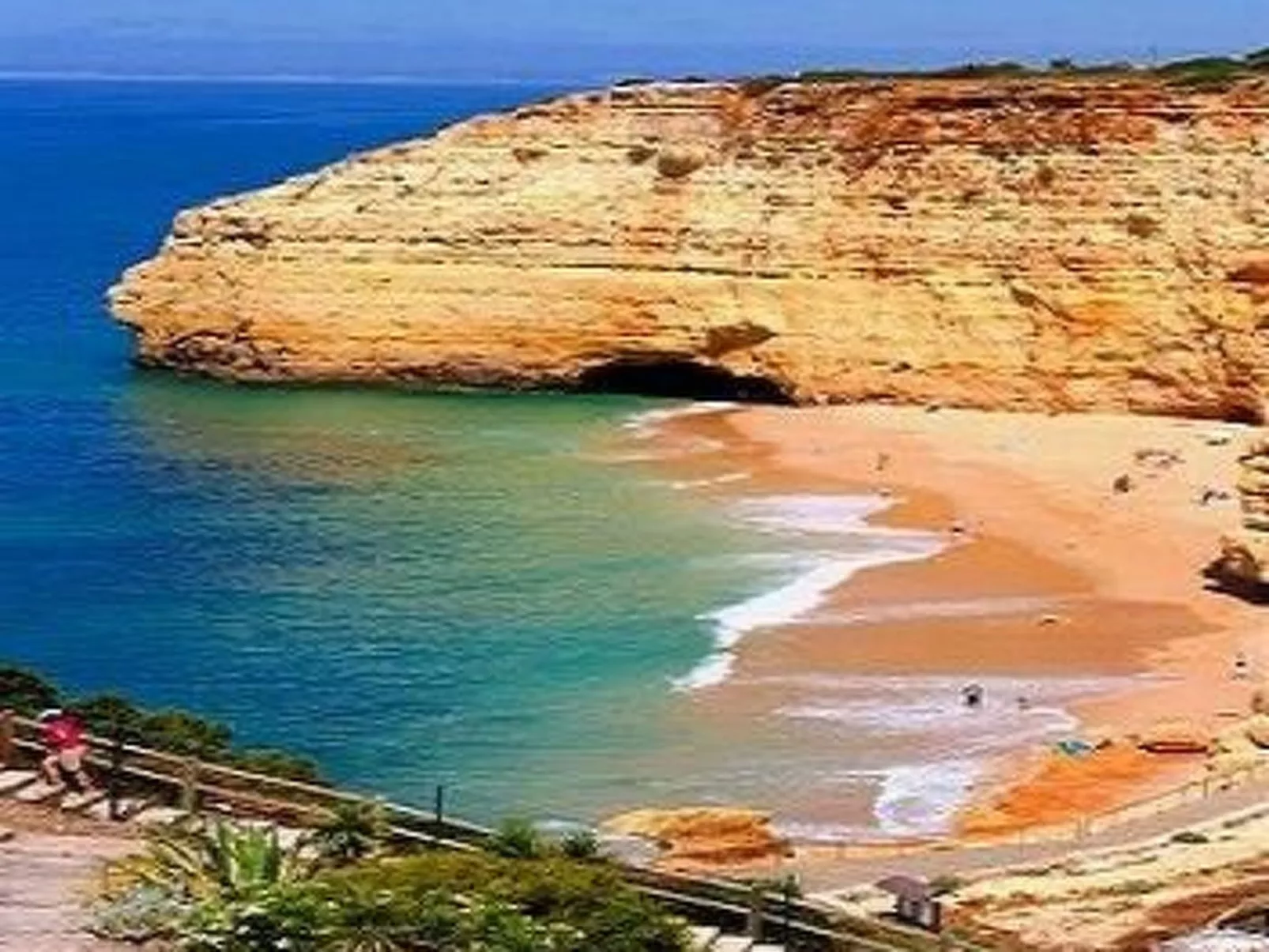 Große Wohnung in Carvoeiro mit Möblierter Terrasse - Buiten