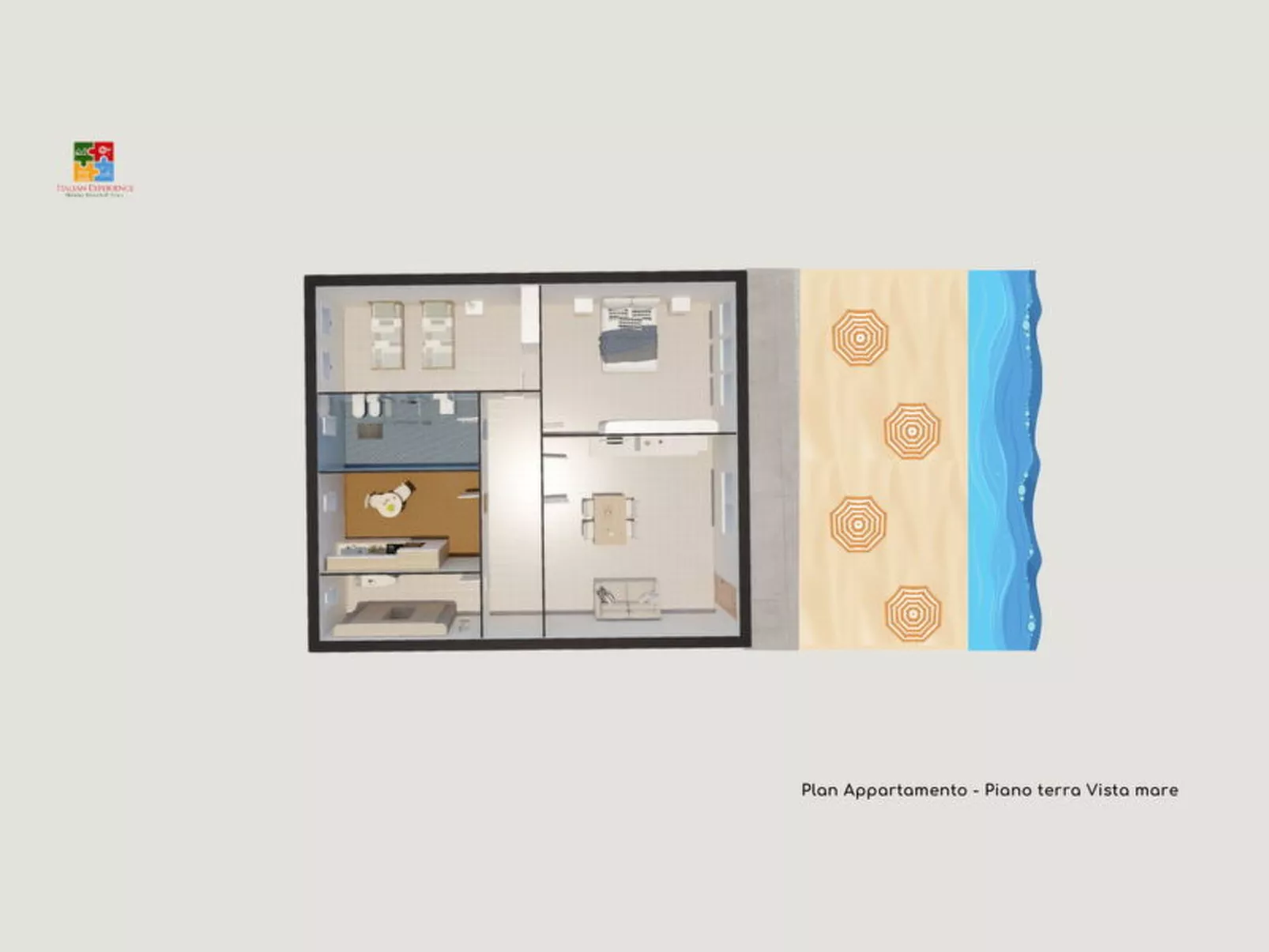 Casa Rivamare - Binnen