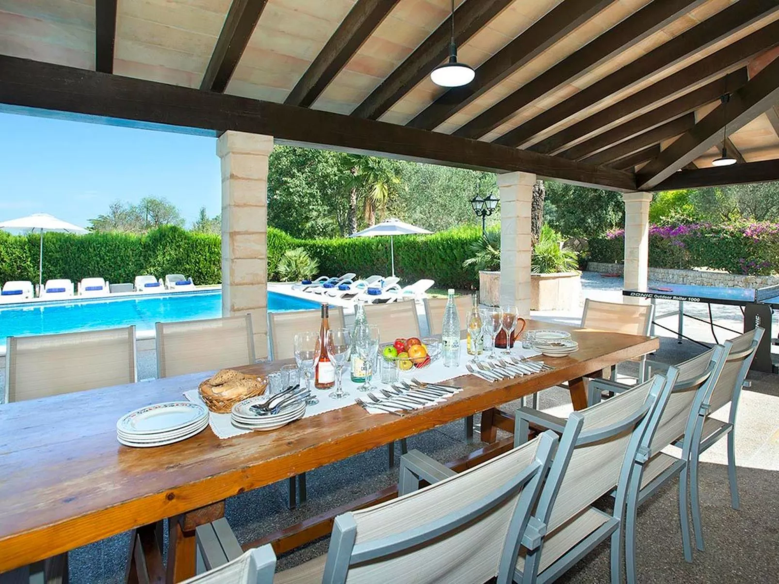 Impresionate Villa para 12 , Cala San Vicente - Buiten