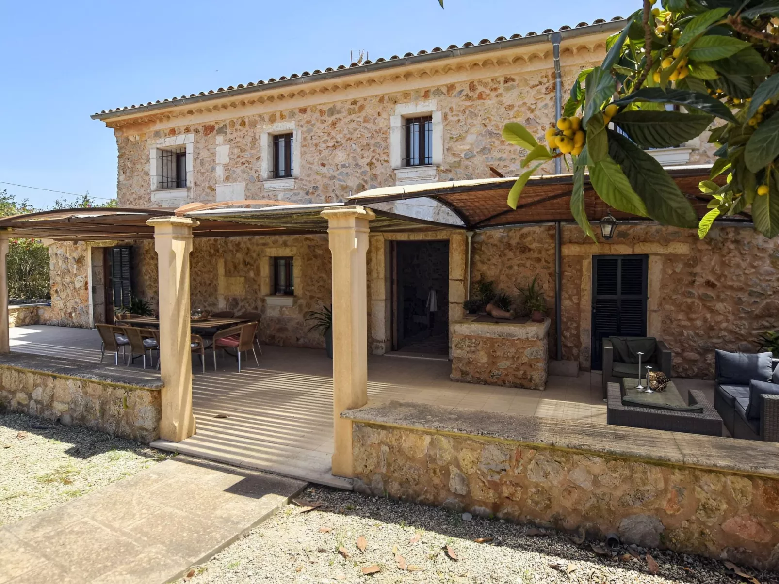 Restauriertes Landhaus in Búger - Binnen