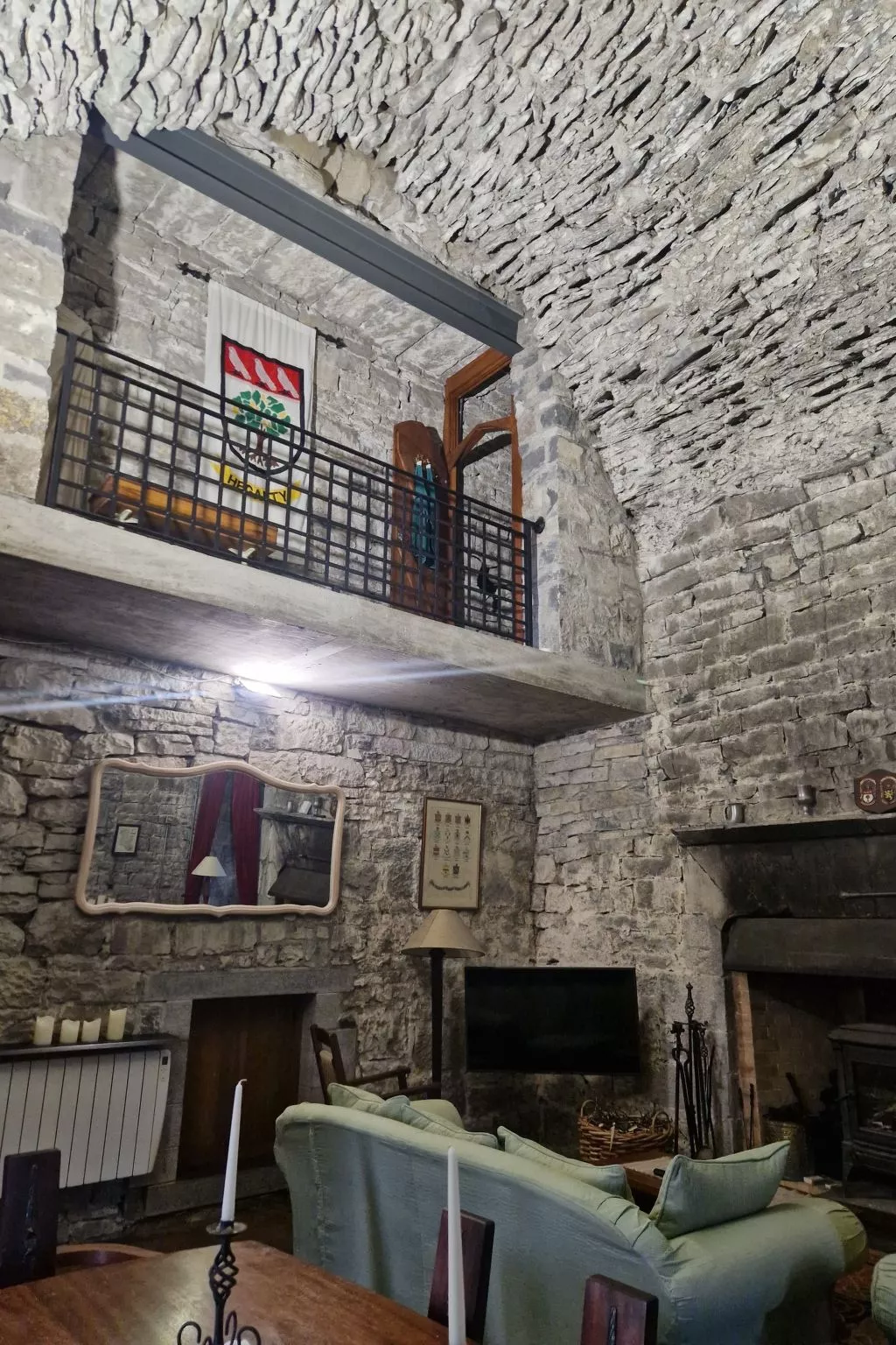 Schloss Ballindooley - Binnen