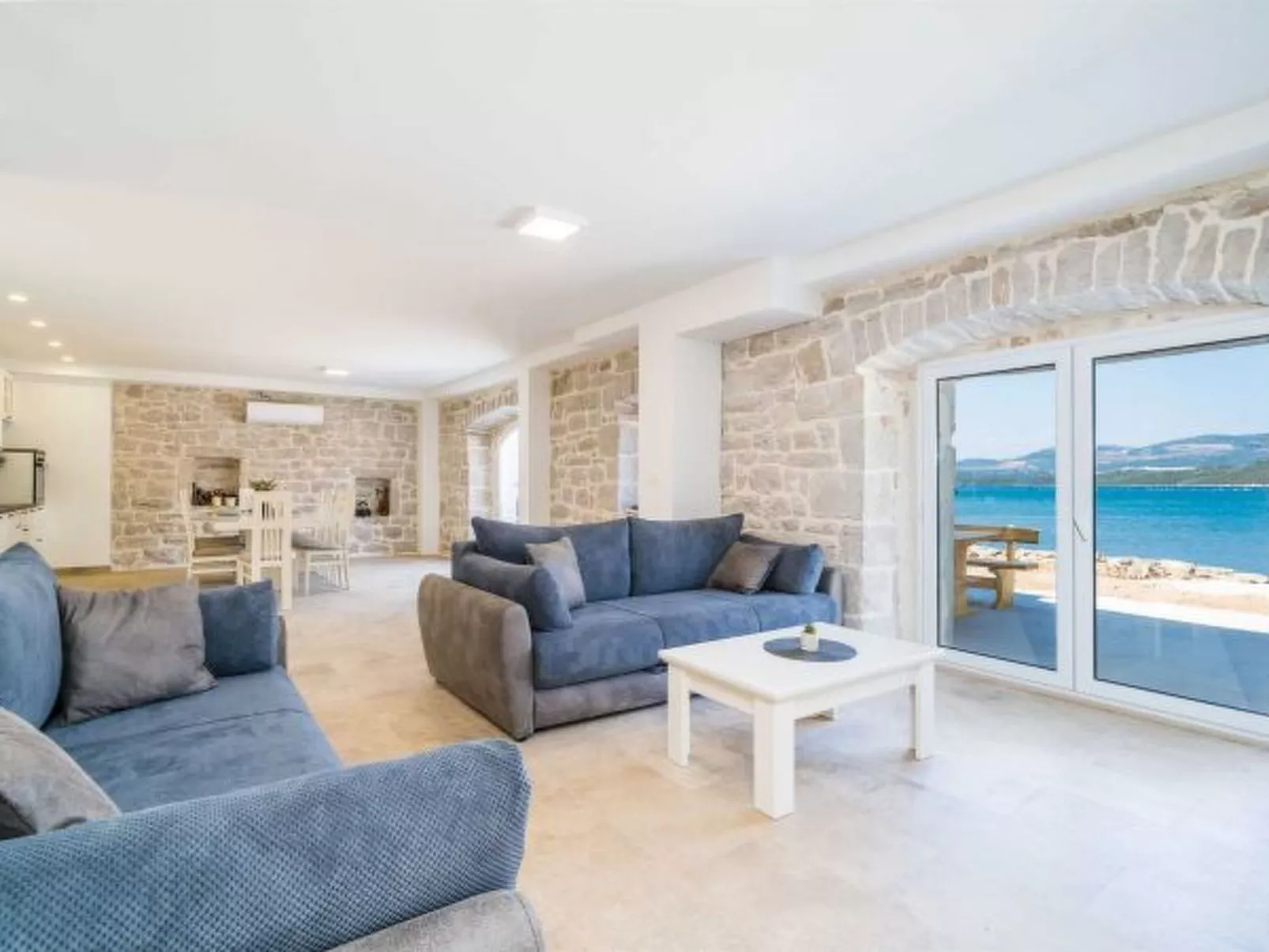 Beachfront Villa Olive Mill with pool - Image-tags.info