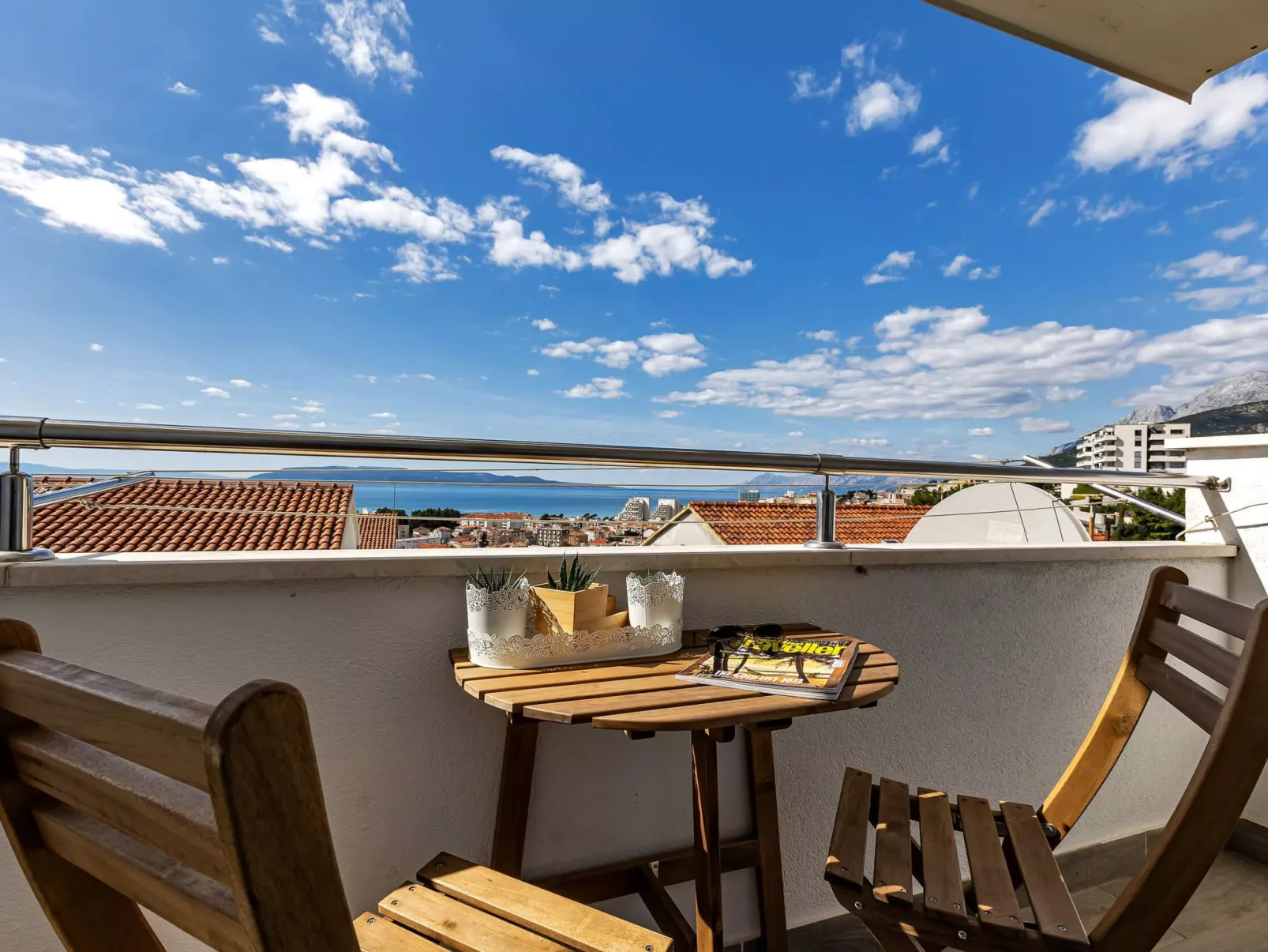 Wohnung "Blue Dream" mit Balkon - Buiten