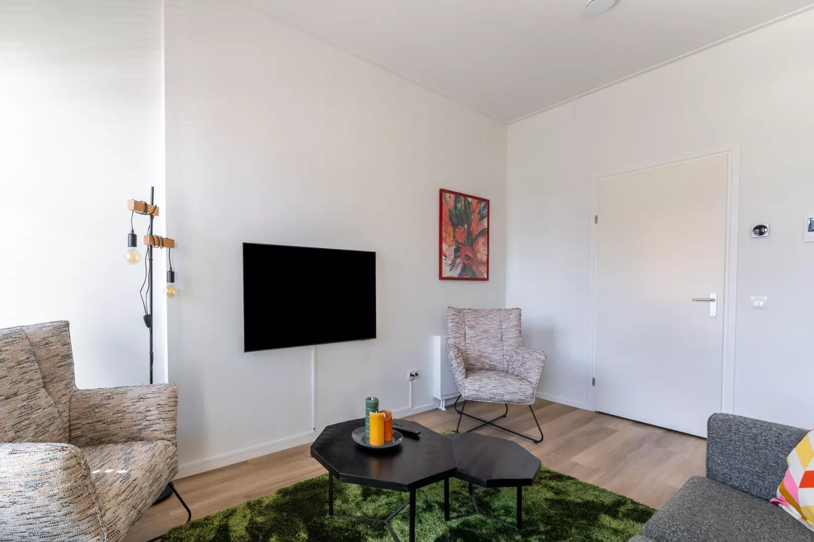 Appartement 5B en 5C-Woonkamer