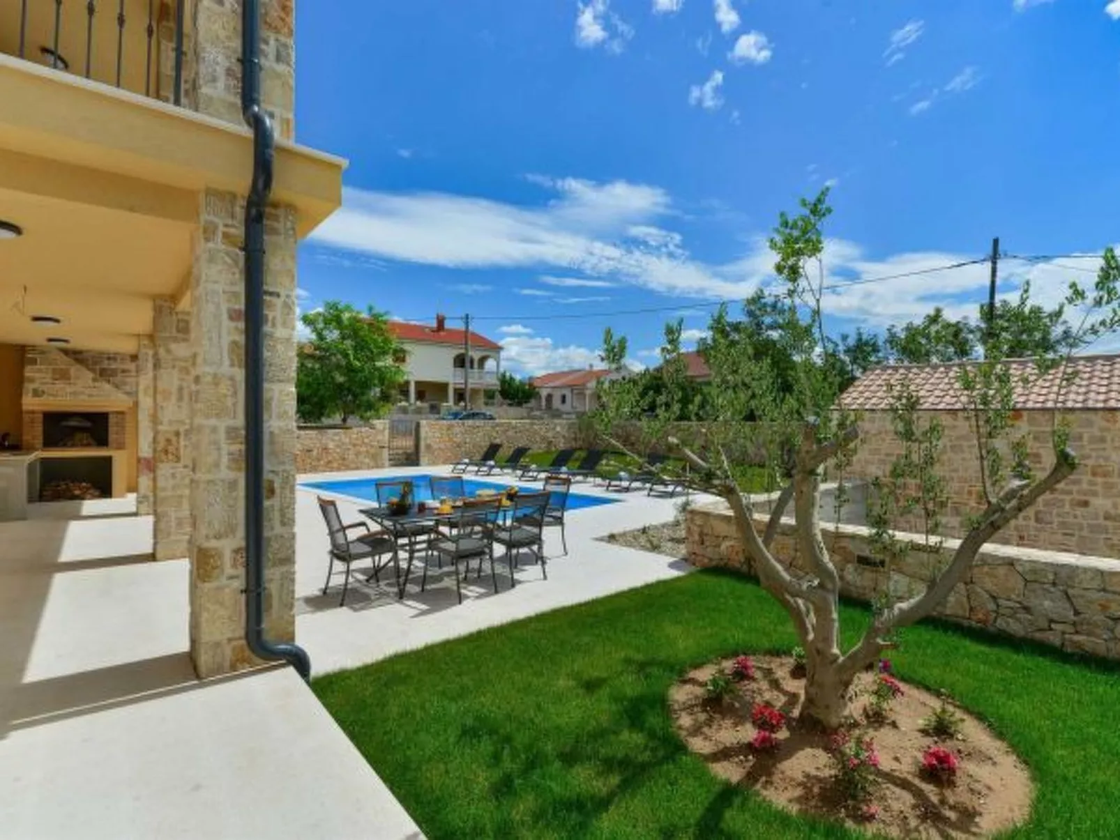 Stone Villa Banovi with heated pool - Image-tags.info