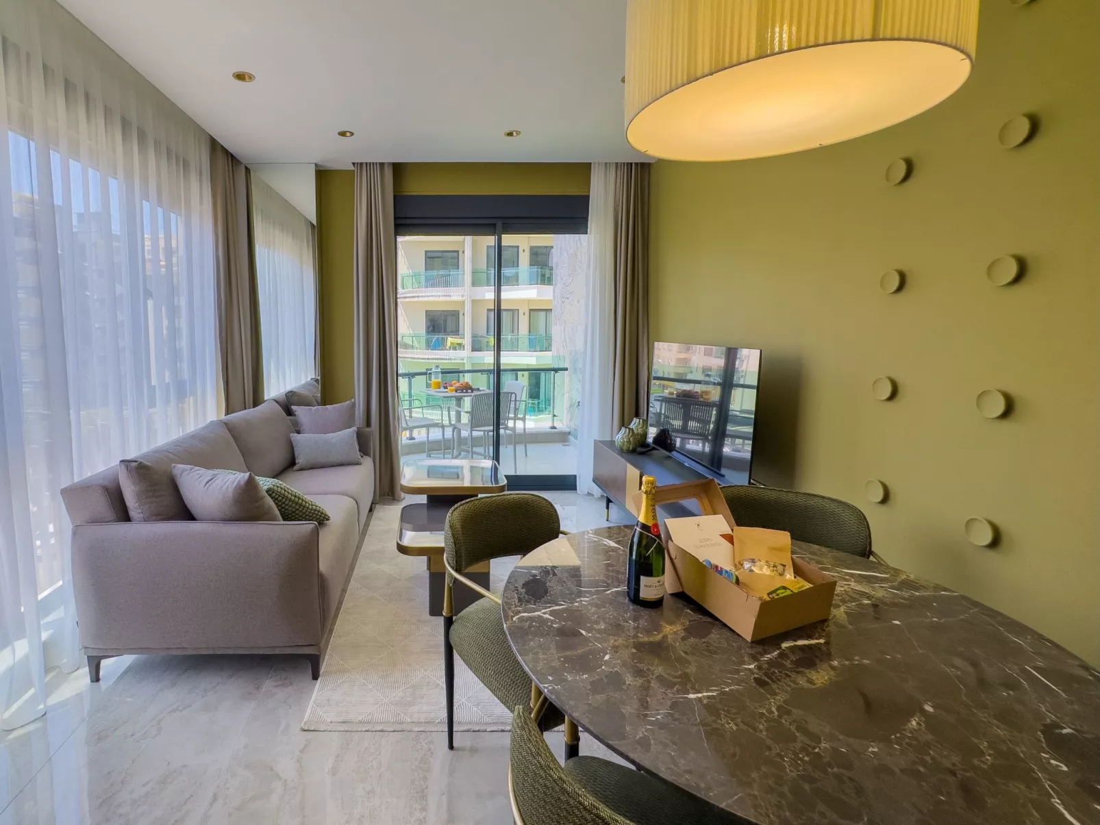 Qoople Eхсellence B-19 neue Wohnung am Meer - Binnen