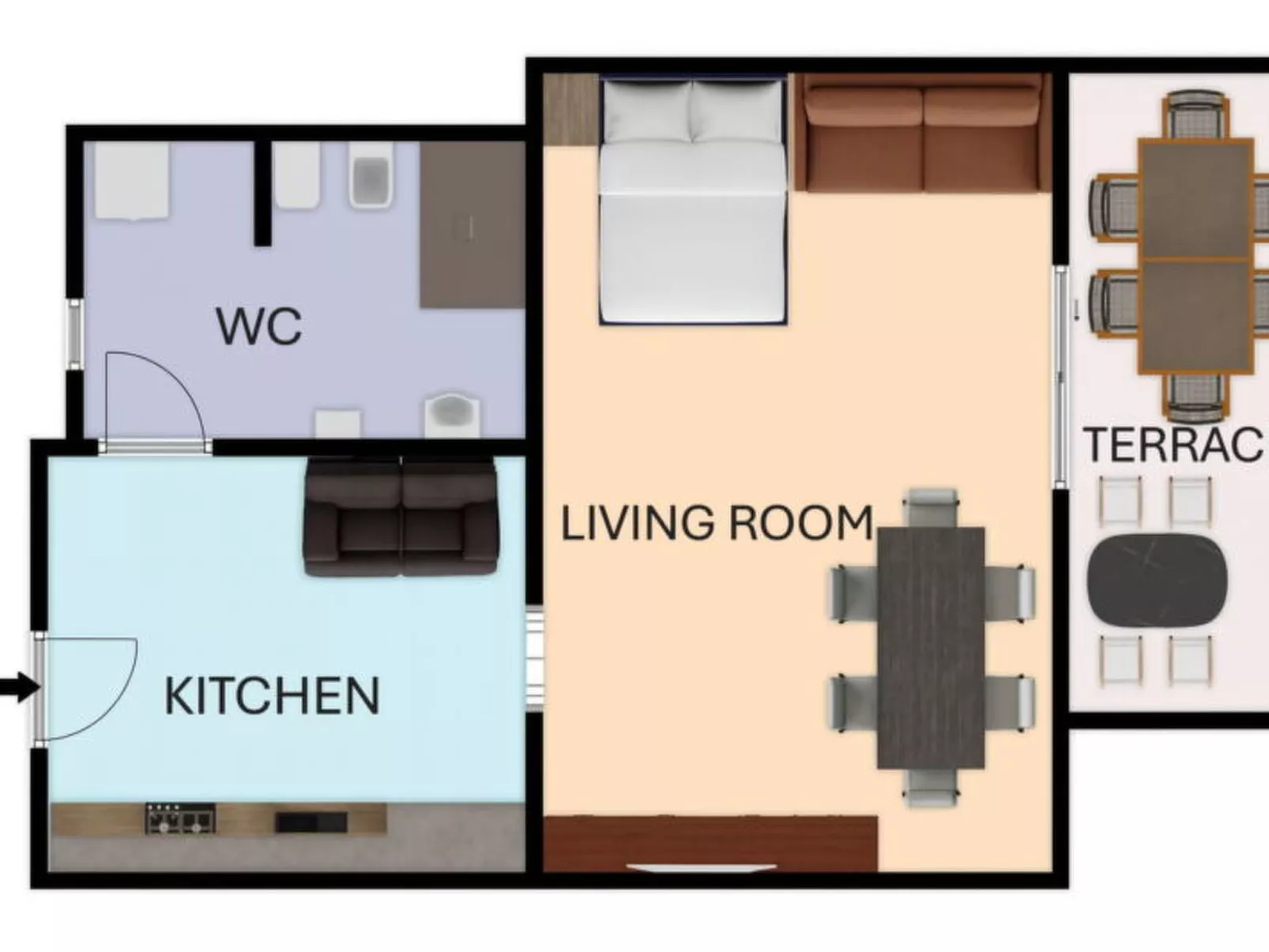 Sospiri Sul Mare - Binnen