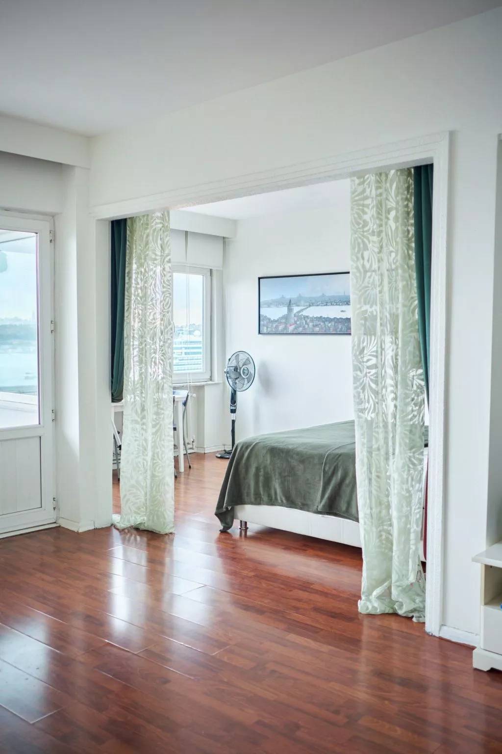 Wohnung mit Blick auf die Halbinsel von Istanbul - Binnen