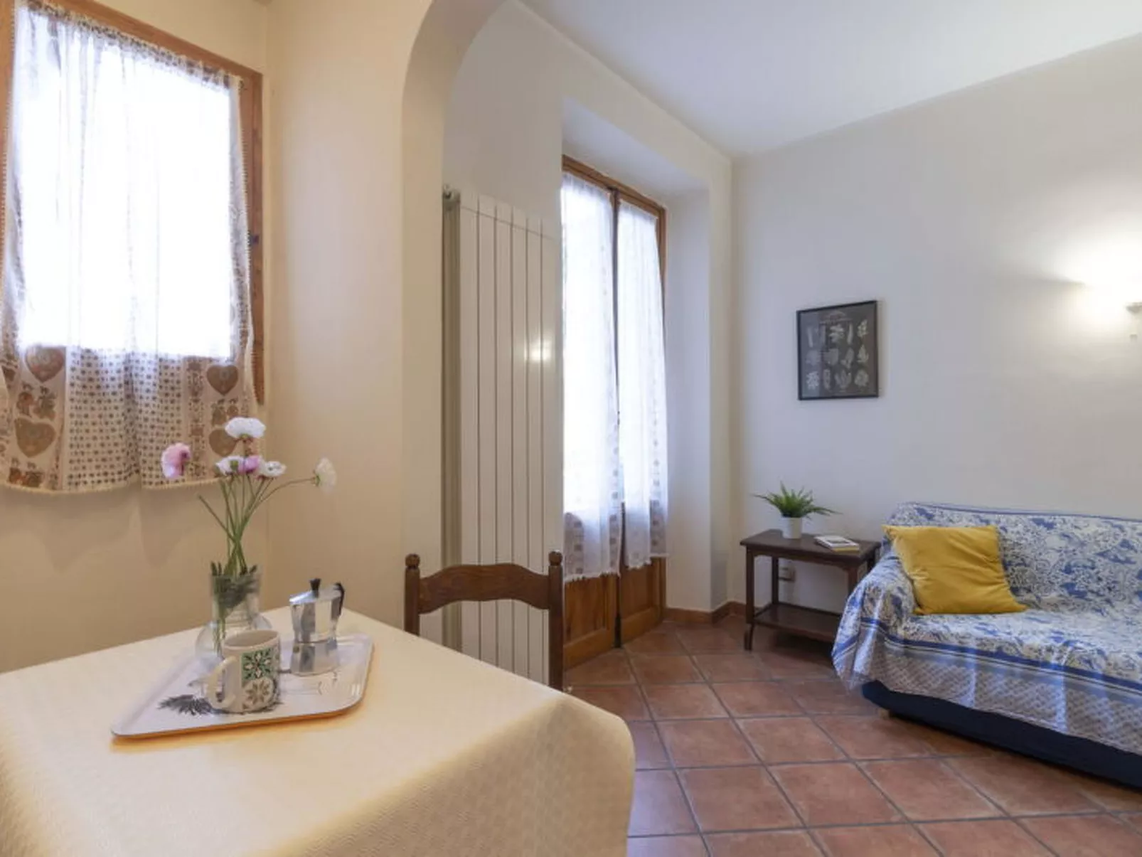 Vintage Apartment In Florence - Binnen