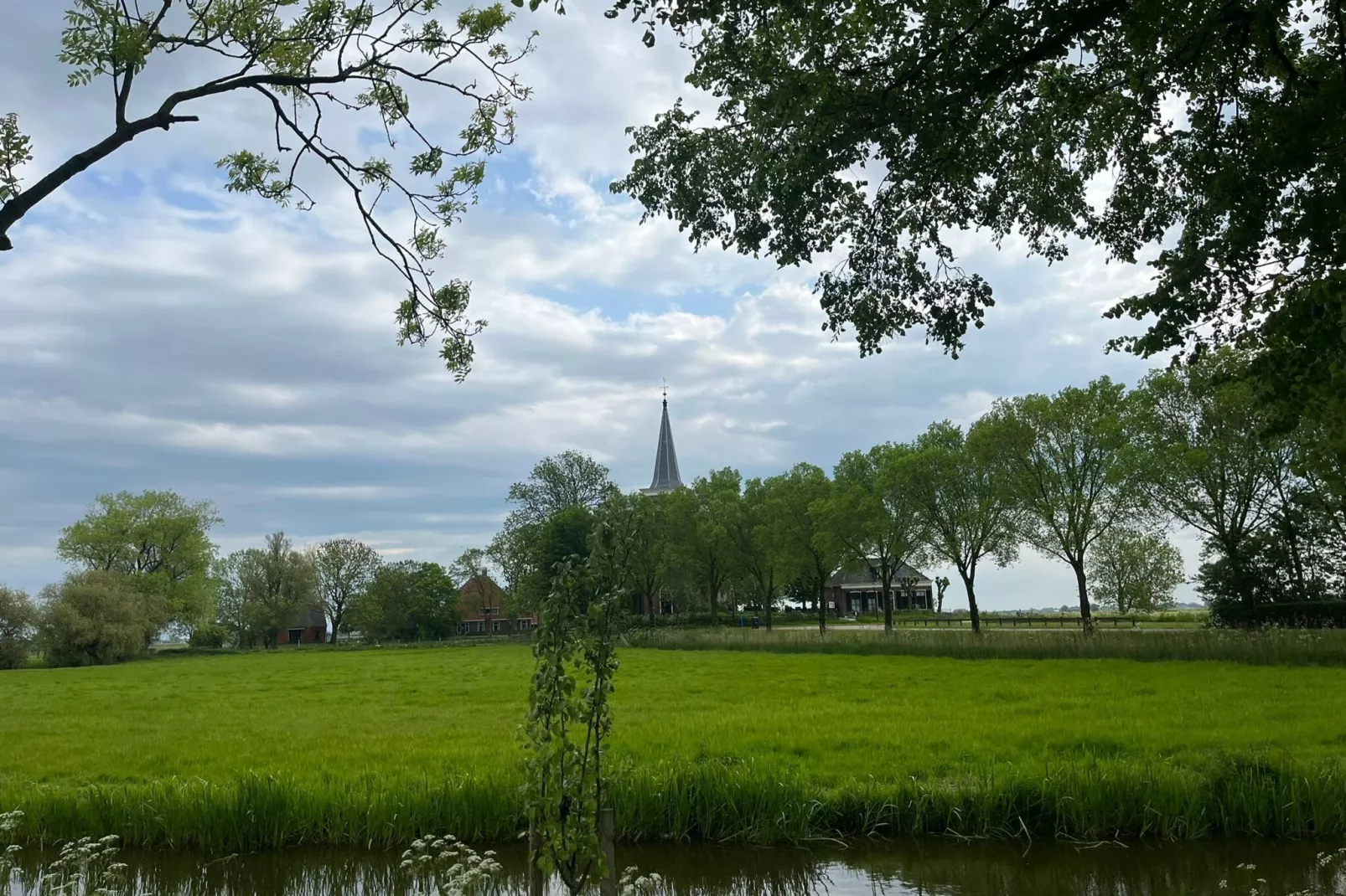 Friese Villa 3 in Leons-Uitzicht zomer