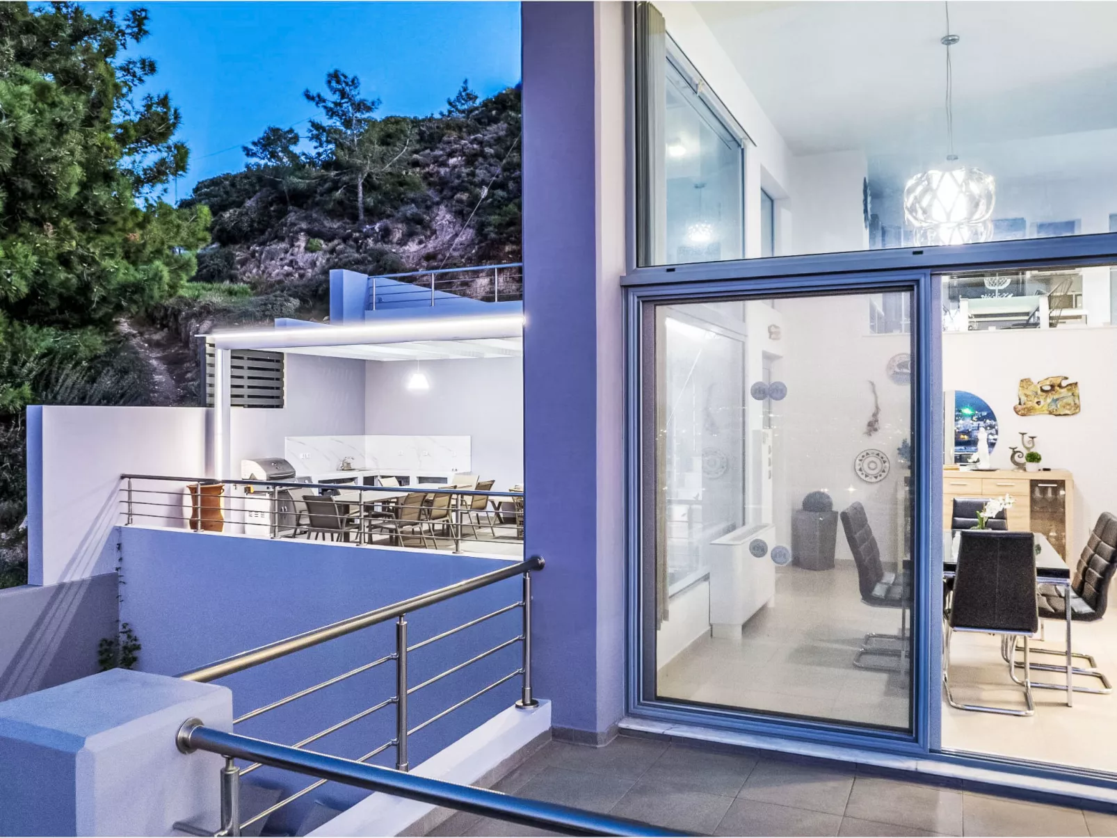 Villa Articiano mit Whirlpool und herrlicher Aussicht - Buiten