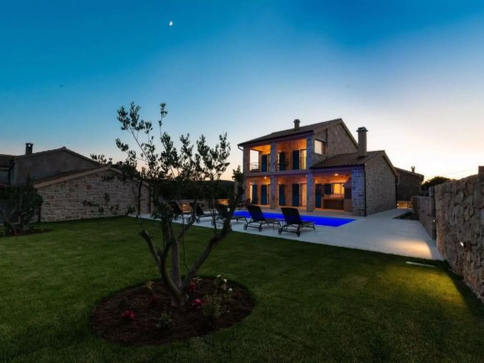 Stone Villa Banovi with heated pool - Image-tags.info