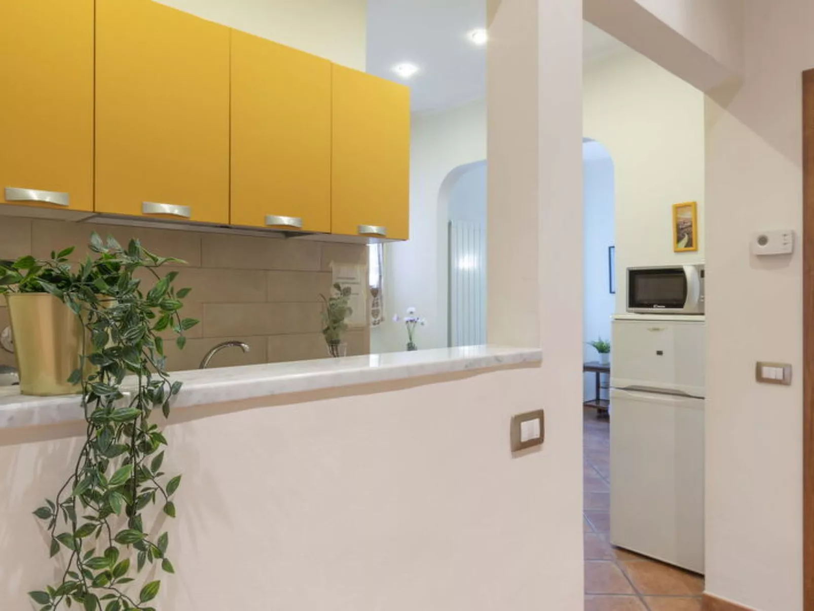 Vintage Apartment In Florence - Binnen