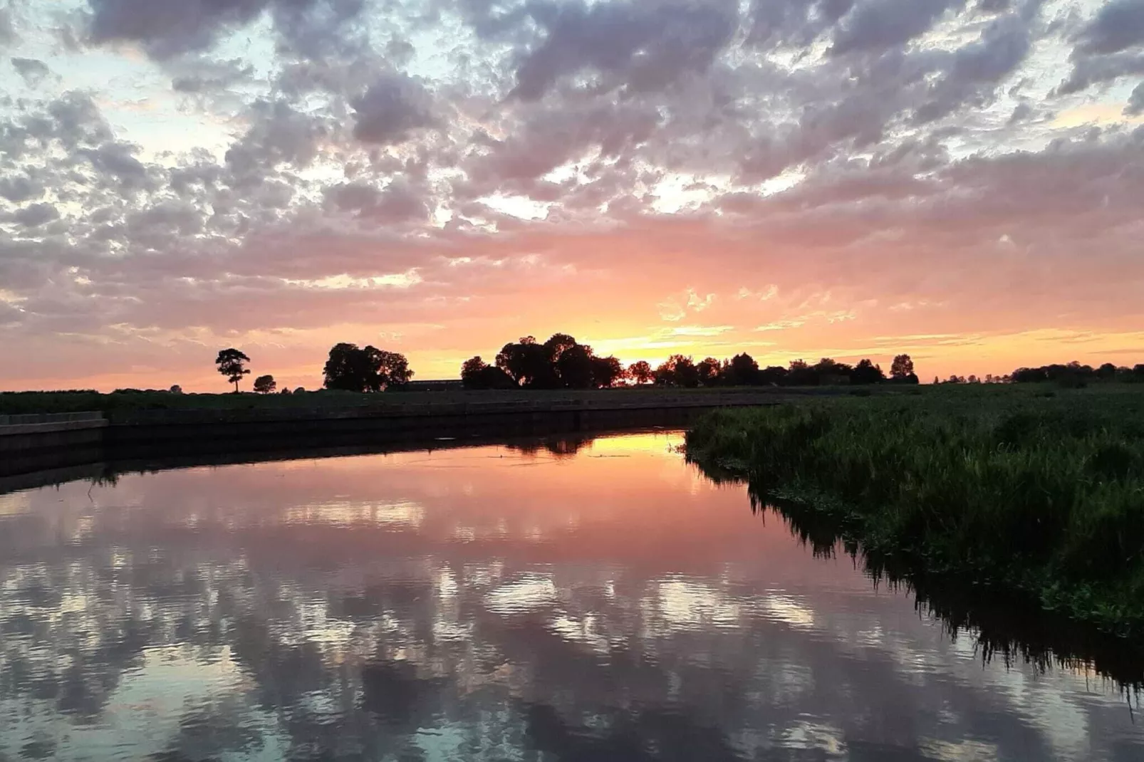 Friese Villa 5 in Leons-Uitzicht zomer