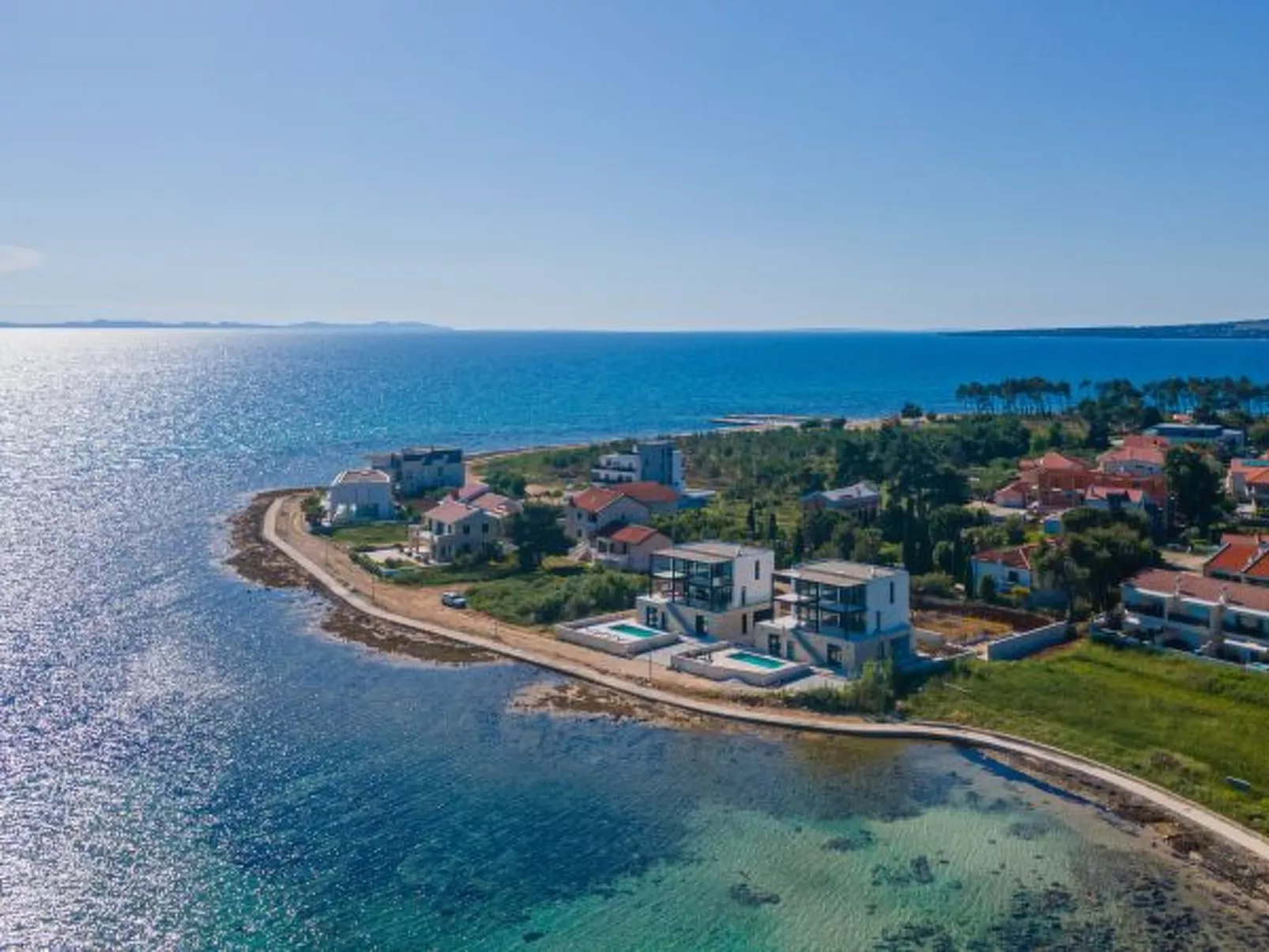 Seafront Villa Serena with pool and seaview - Image-tags.info