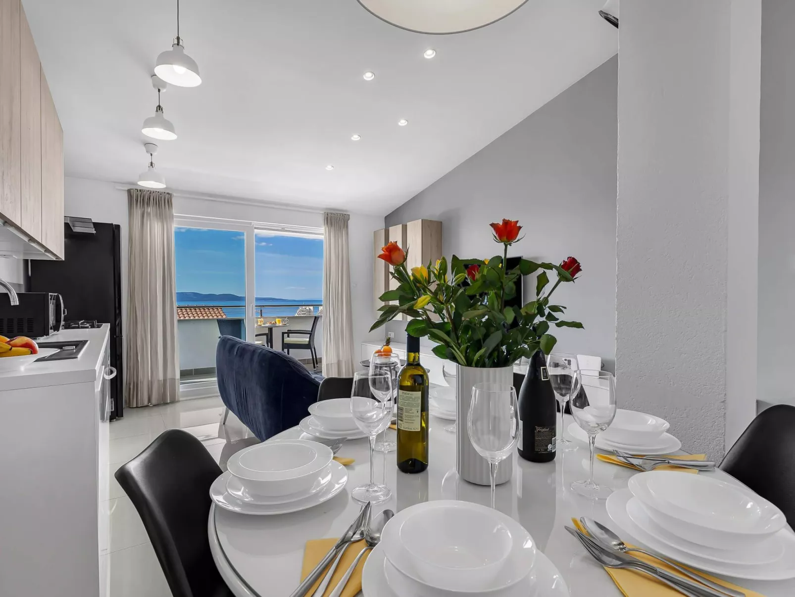 Wohnung "Blue Dream" mit Balkon - Binnen