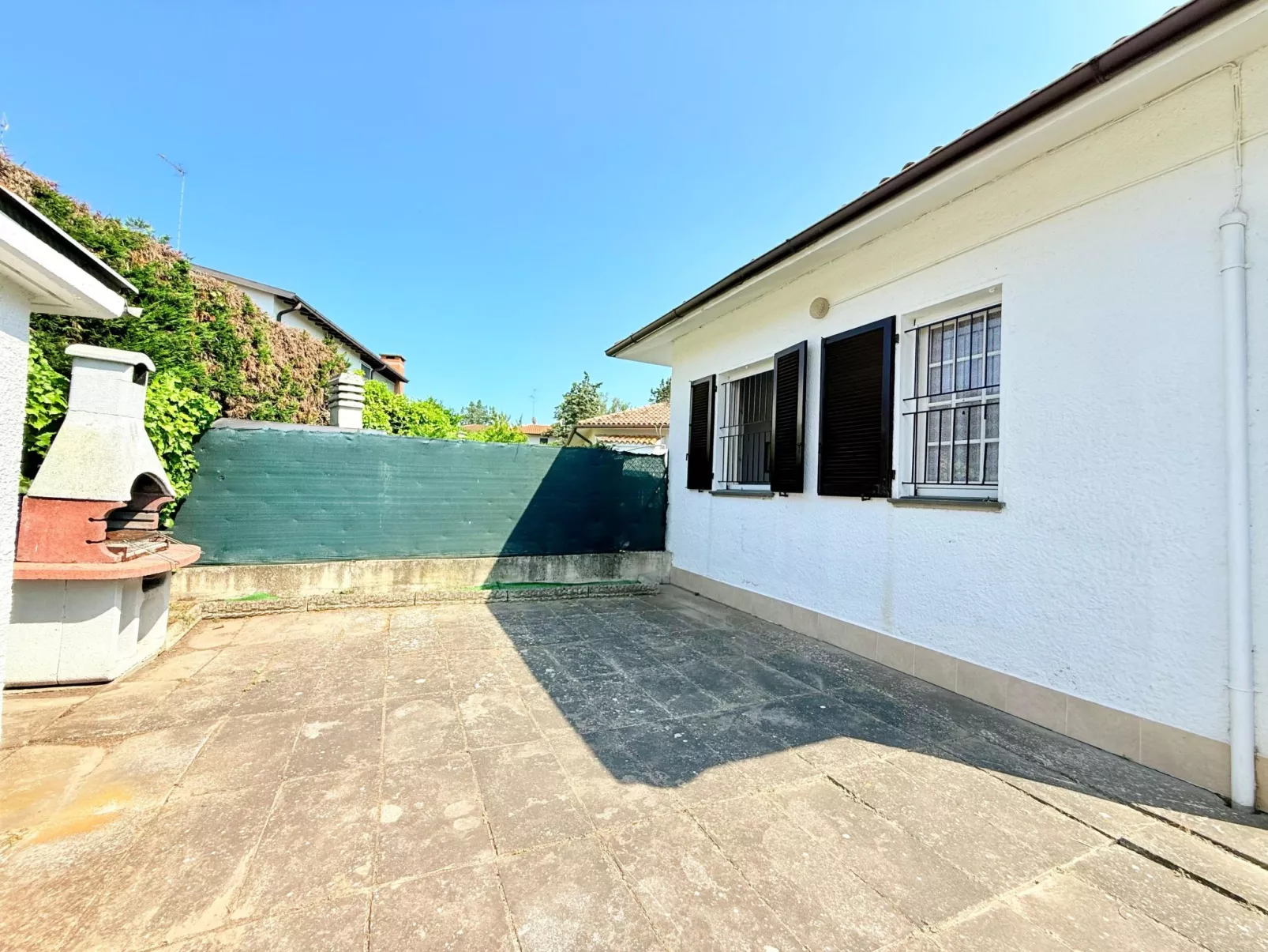 Gewächshaus im Erdgeschoss, 2 Gärten - Buiten