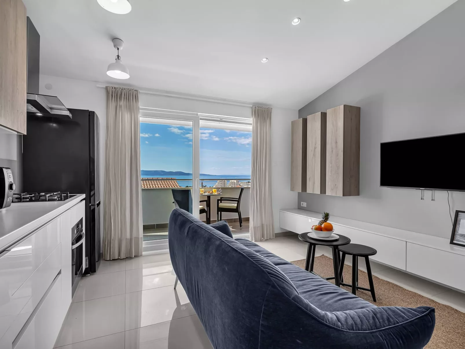 Wohnung "Blue Dream" mit Balkon - Binnen