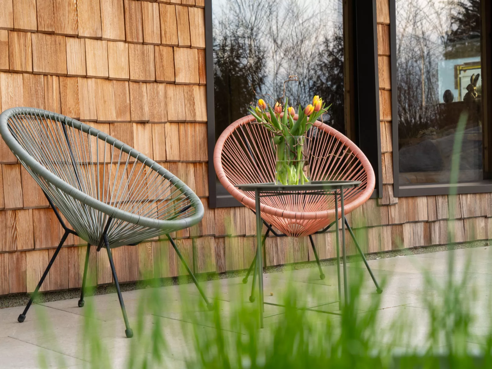 Oase im Grünen - Buiten