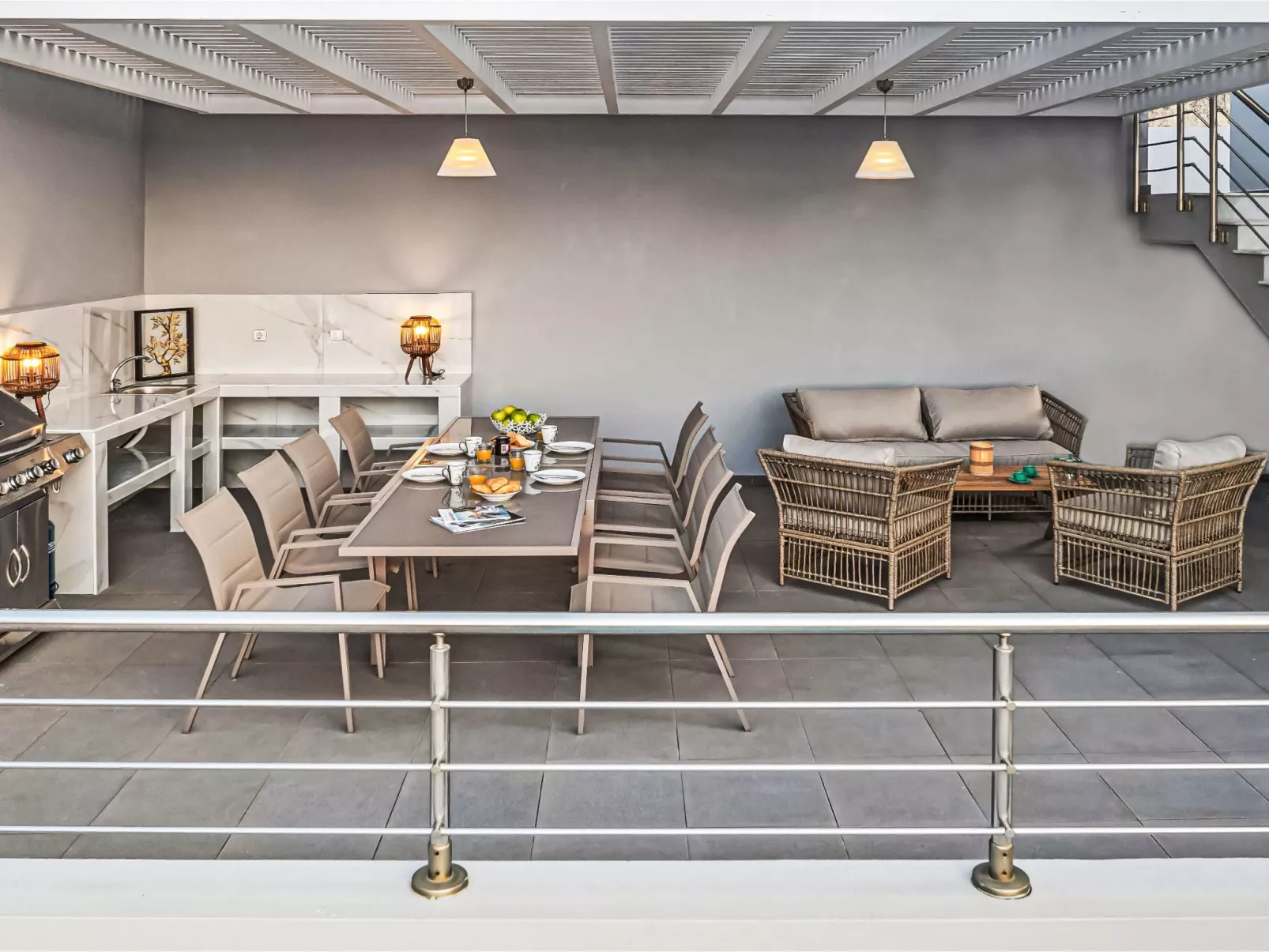 Villa Articiano mit Whirlpool und herrlicher Aussicht - Binnen