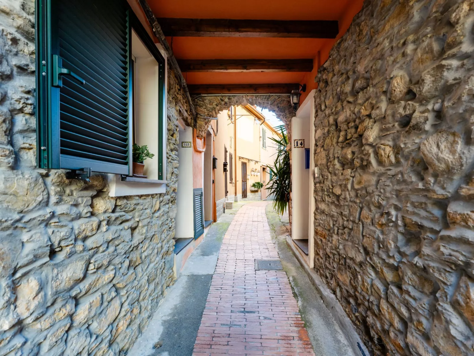 Terrazza con glicine - Buiten