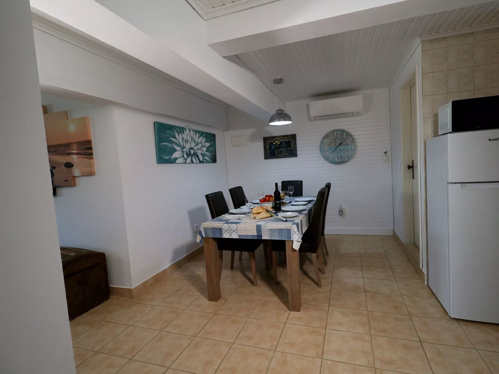 2-Zimmer-Wohnung beheizter Pool - Binnen