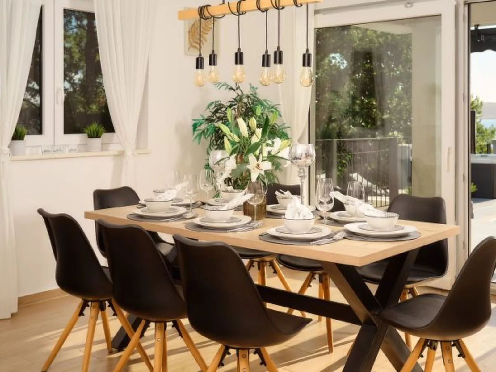 Beautiful Villa Katharina with pool - Buiten