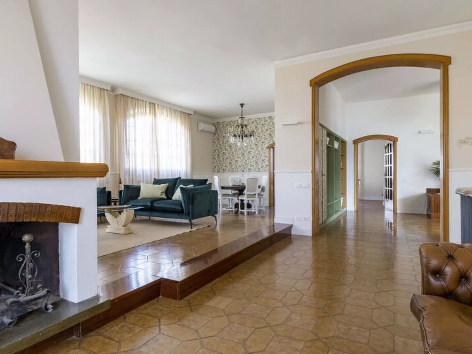 Villa i Portici - Binnen