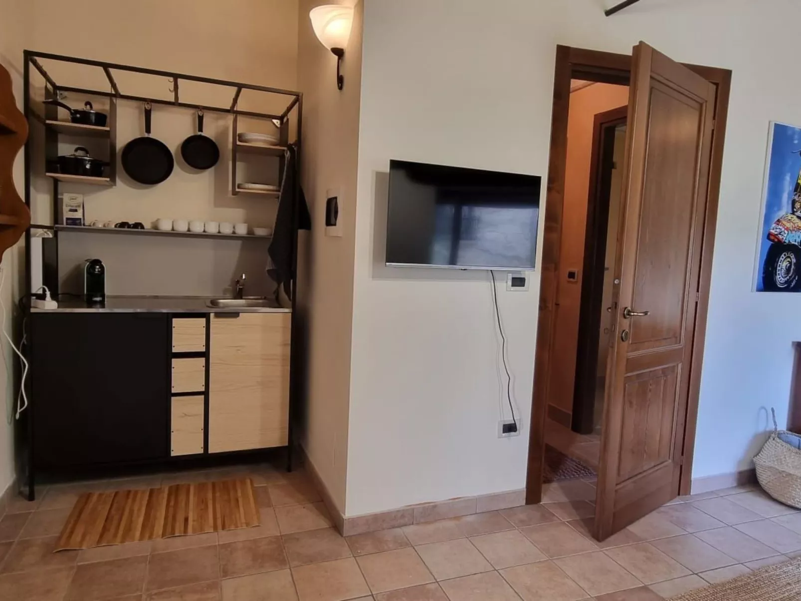 Rustikales und charmantes Doppelzimmer "Olmo Gentile" - Binnen