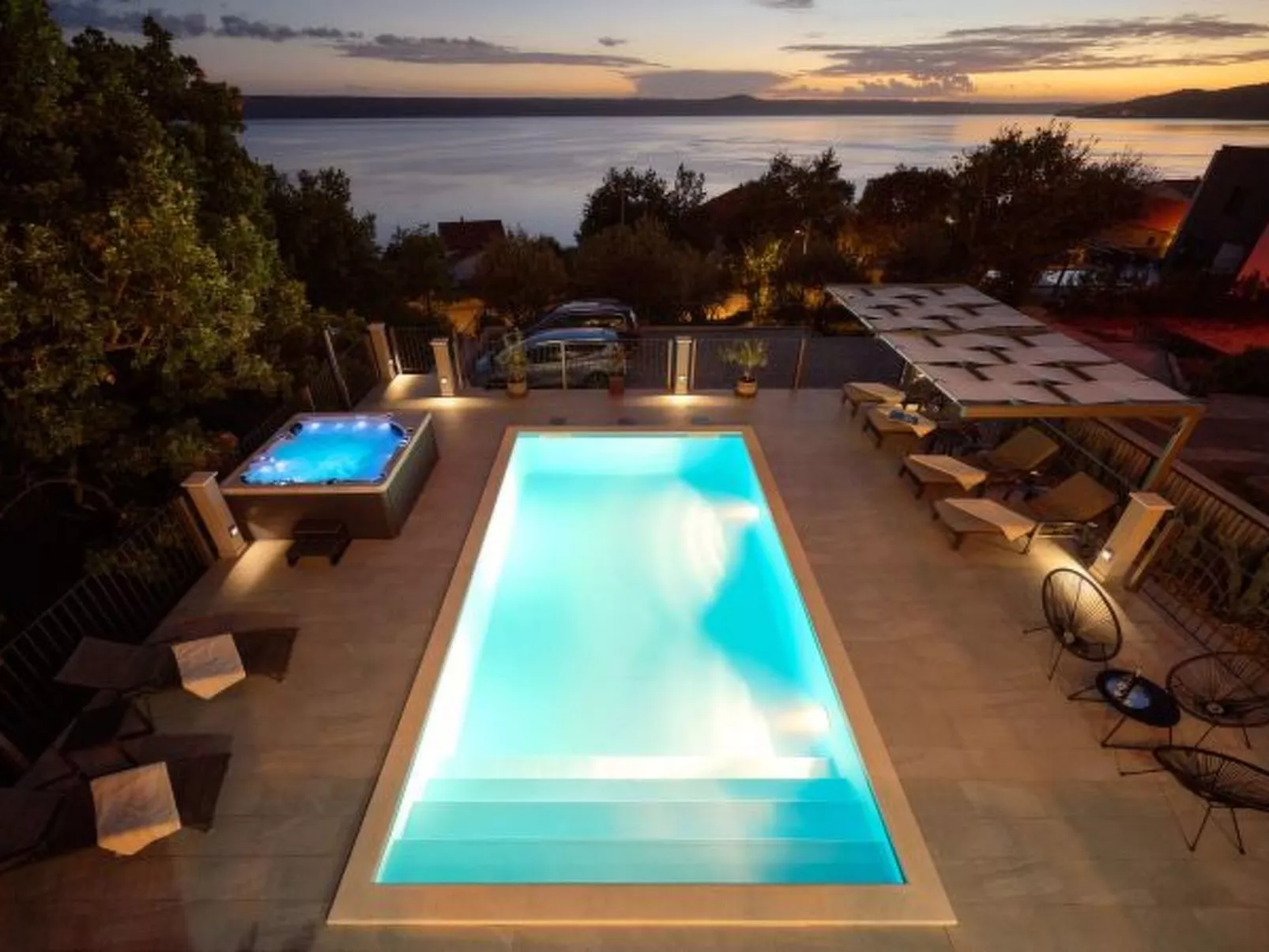 Beautiful Villa Katharina with pool - Buiten