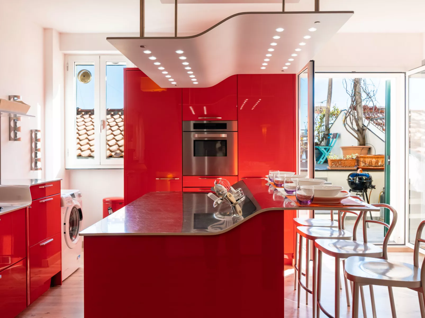 Terrazza con glicine - Binnen