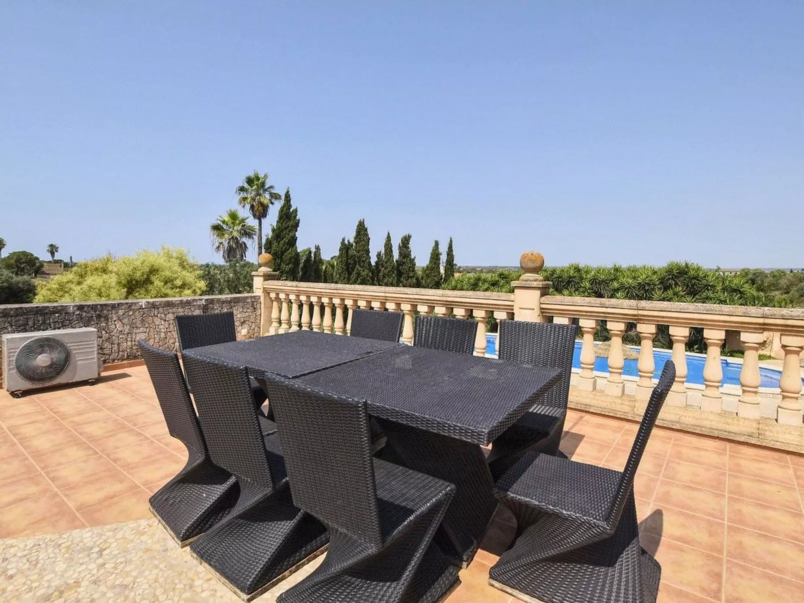 In Campos mit Privatem Pool - Buiten