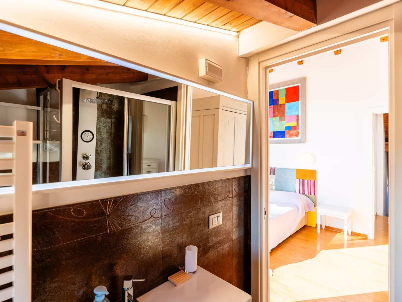 Terrazza con glicine - Binnen