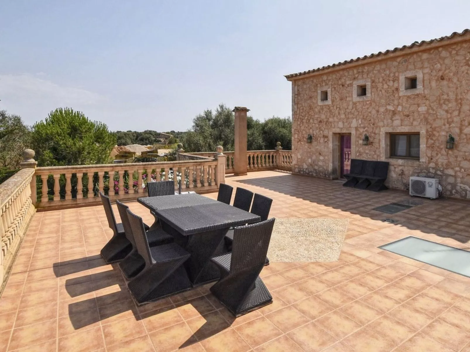 In Campos mit Privatem Pool - Buiten