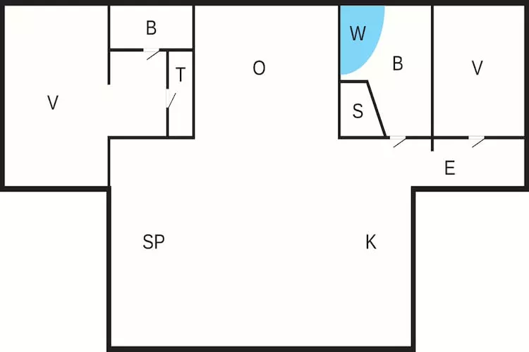 5 sterren vakantie huis in Silkeborg - Plattegrond