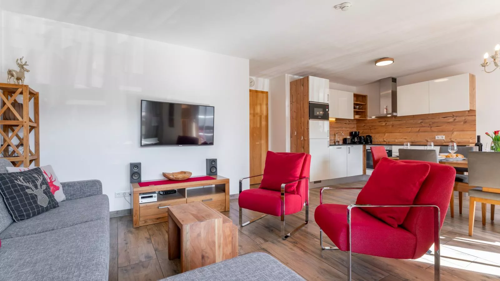 Tauern Suites Mitterwirt TOP 314 - Woonkamer