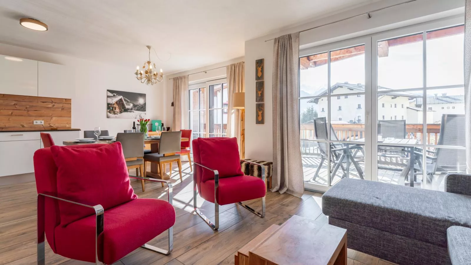 Tauern Suites Mitterwirt TOP 314 - Woonkamer