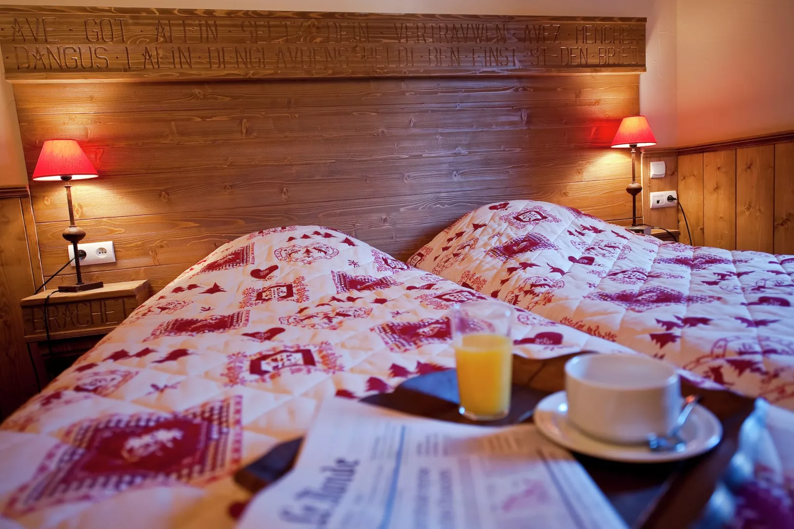 Chalet Le Refuge 3 - Slaapkamer