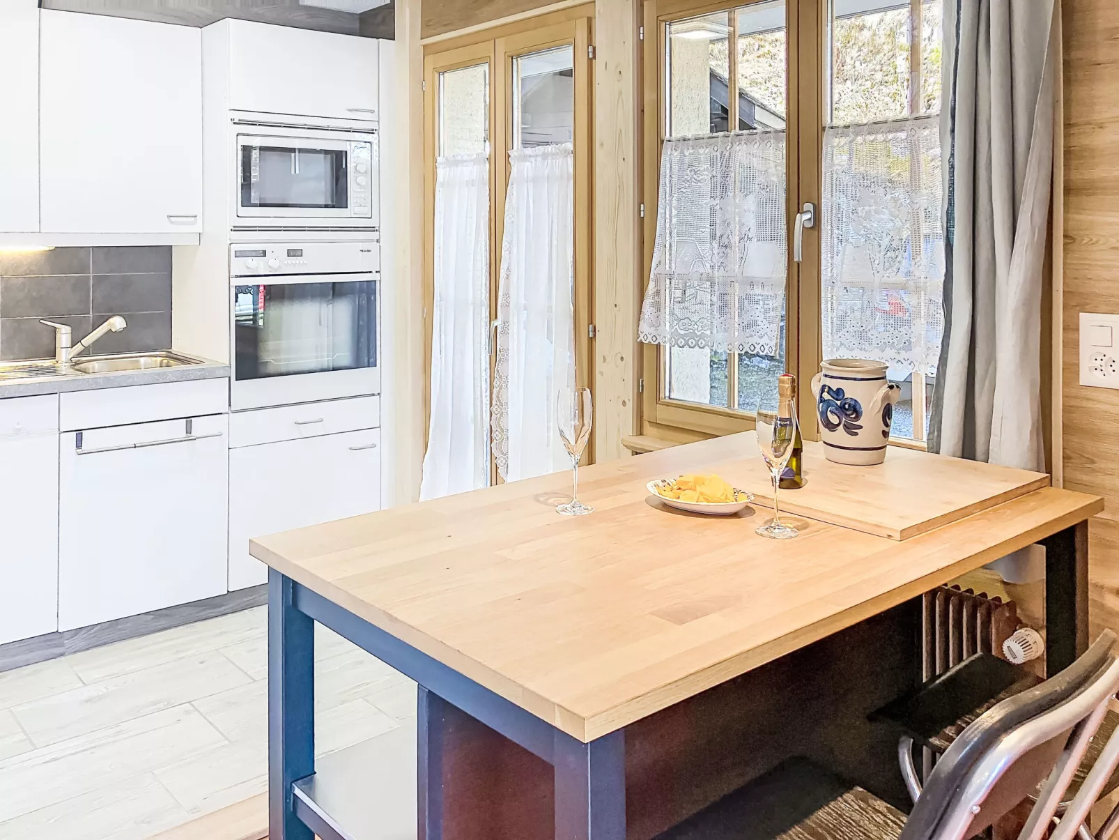 Chalet l'Aube - Binnen