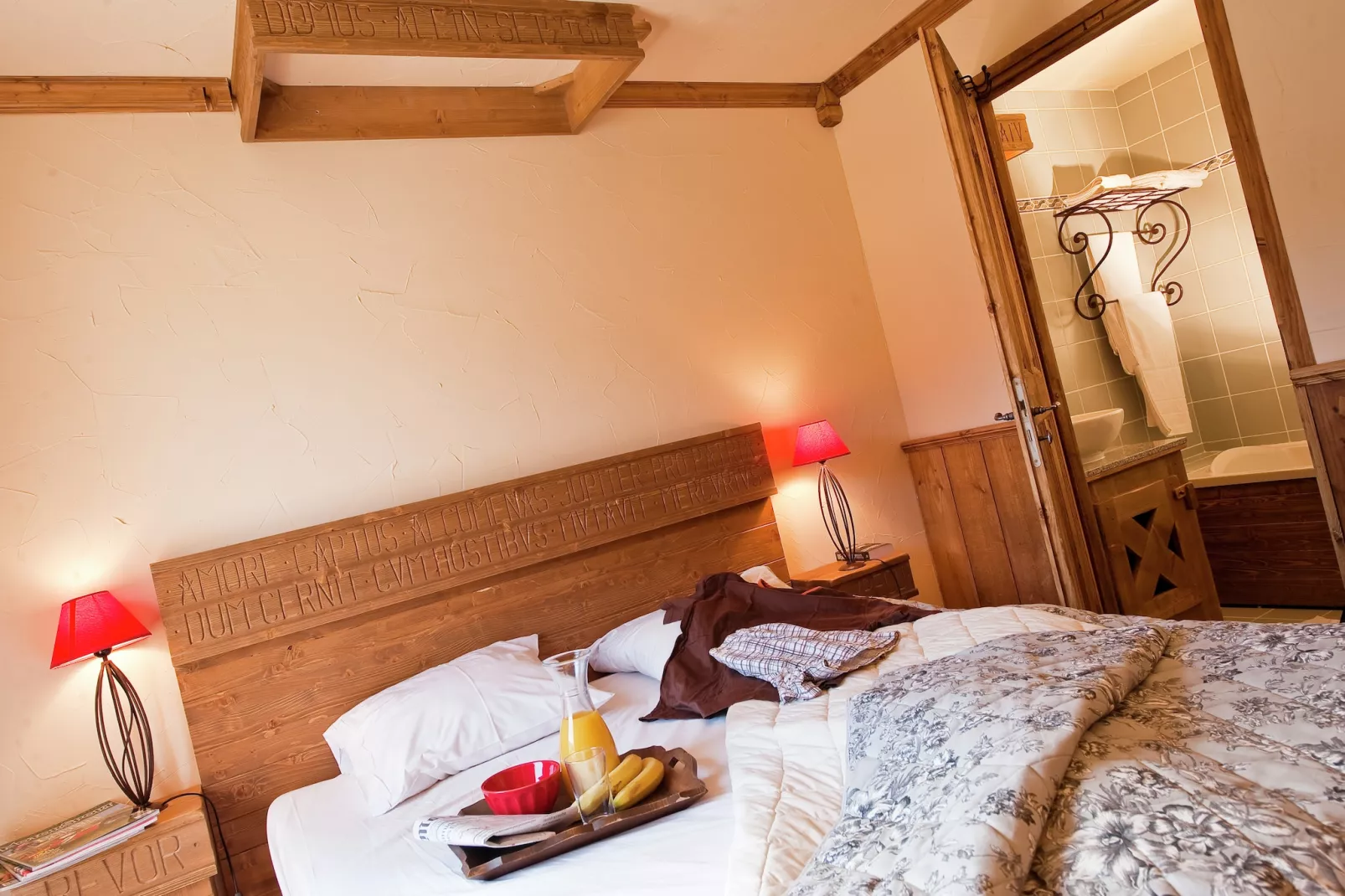 Chalet Le Refuge 1 - Slaapkamer