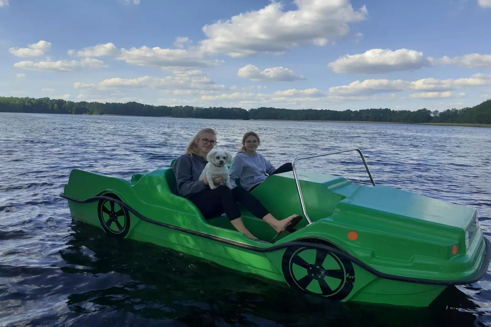 Dom wakacyjny nad jeziorem Goszcza w Lubrzy dla max 4 osób - Faciliteiten