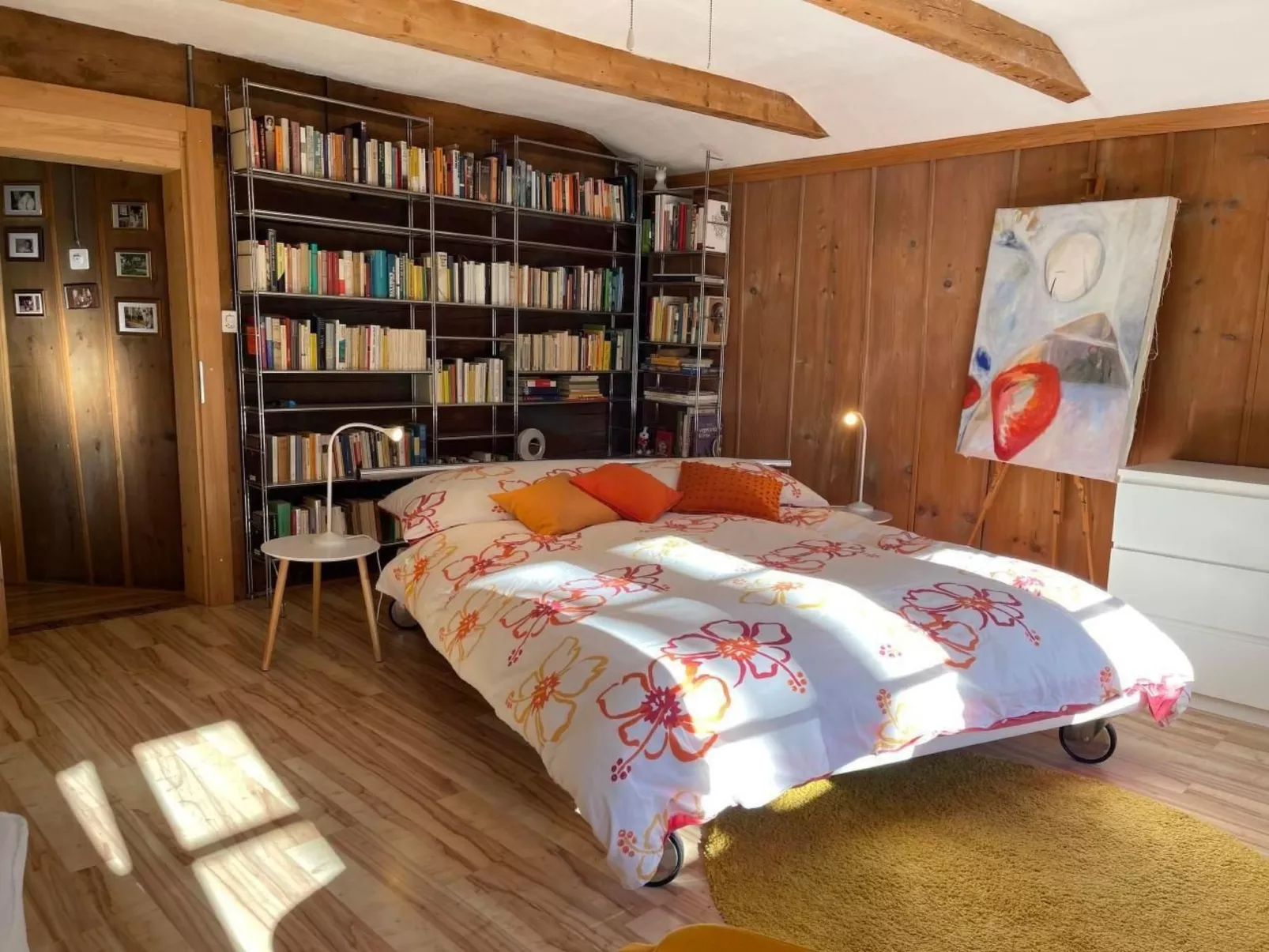 Chalet-Hausteil mit Garten im Dorfkern