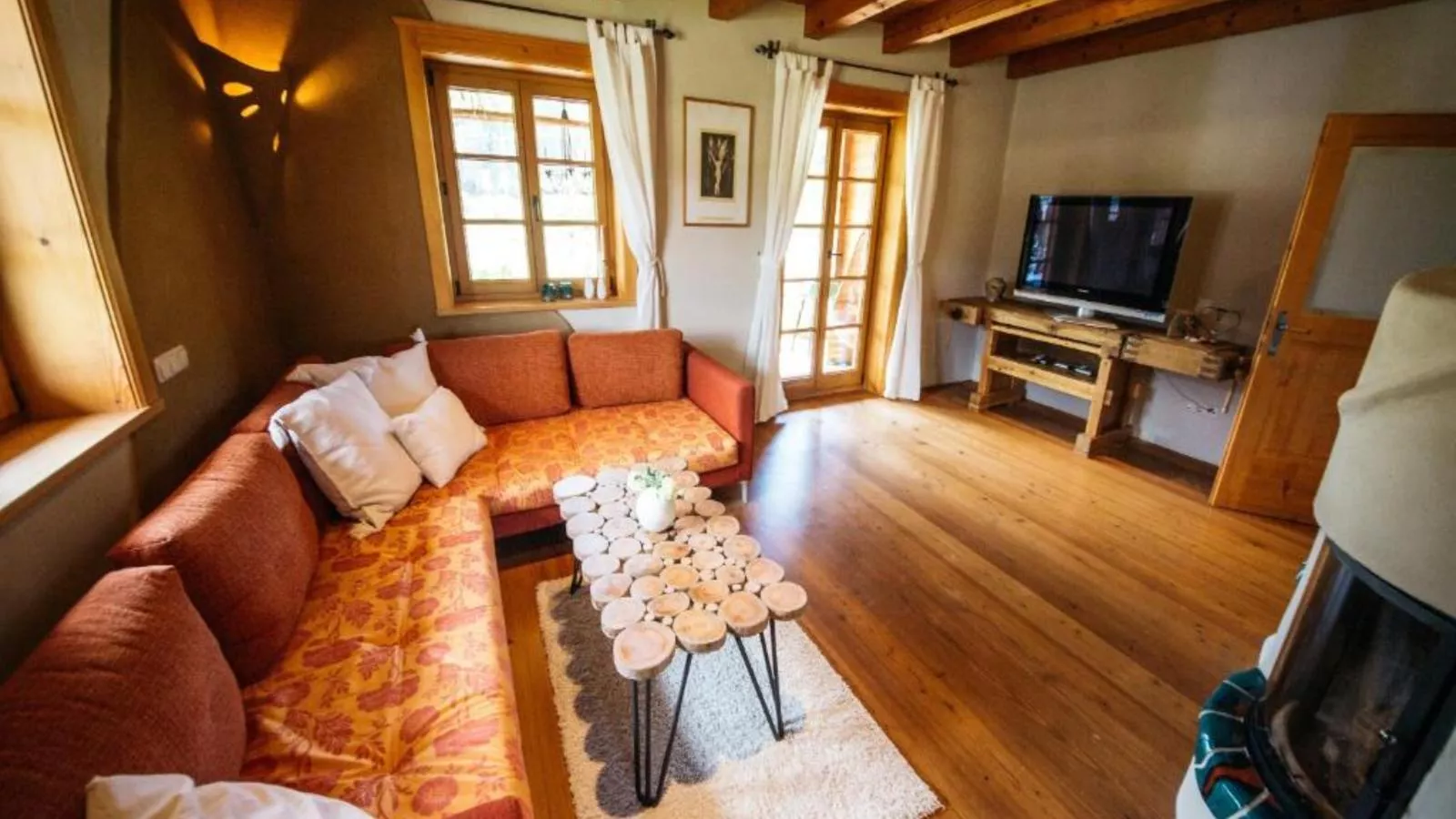 Feistritz Berg und See - Woonkamer